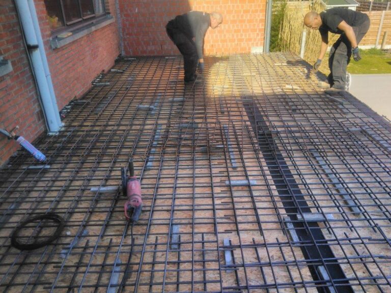 Betonplaat - wapening 1