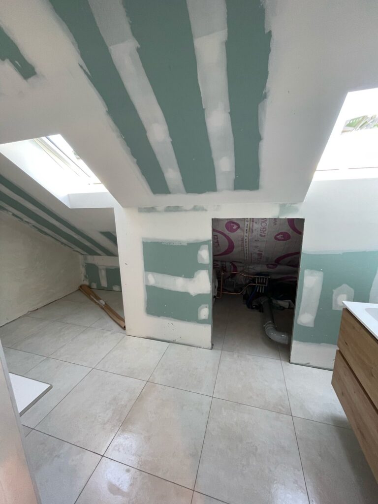 Nieuwe badkamer 1