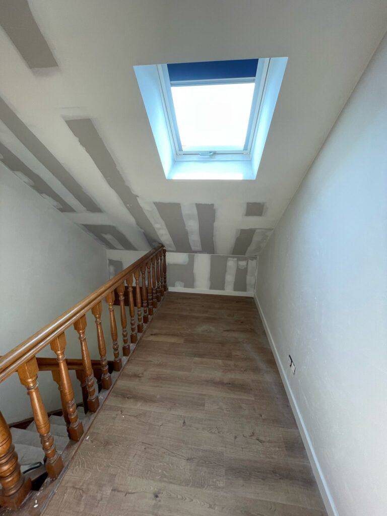 Velux in traphal